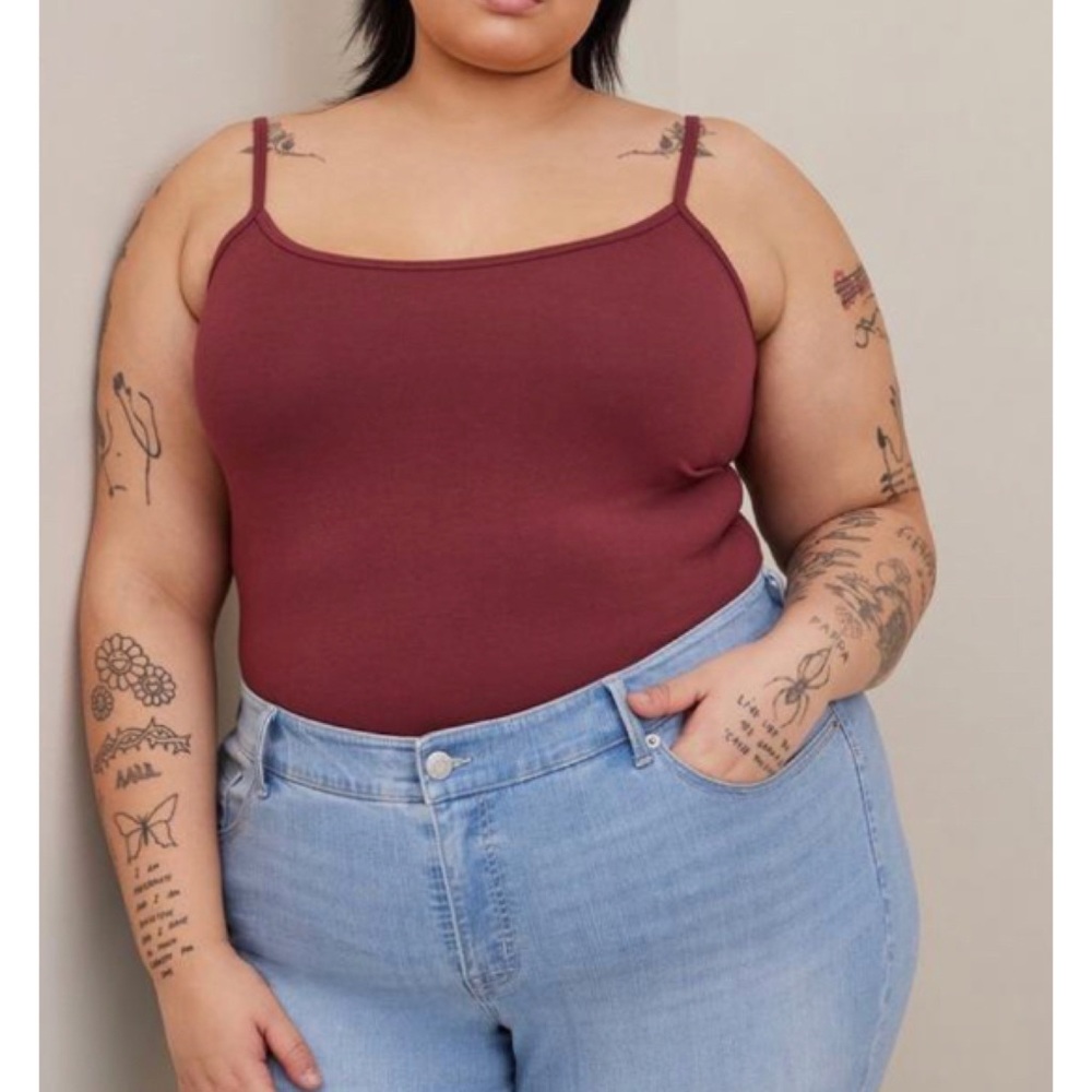 🆕 Maroon Foxy Cami 3 3X 22 24 NWT Torrid New!